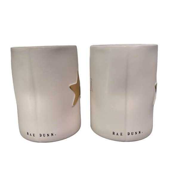 Rae Dunn Candles Scented 2 Stargazer Midnight Orchid gold star ceramic jar - Picture 6 of 9